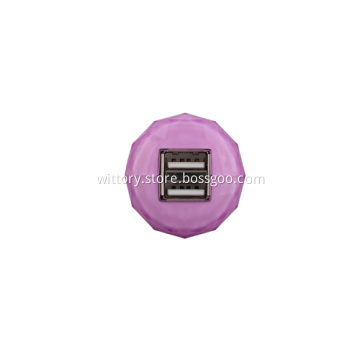 Bi color injection smart charger in car